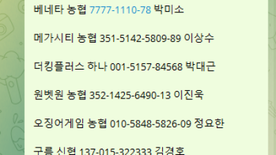 온라인 도박사이트 본사 운영하며 통협팀 동시운영? 2탄